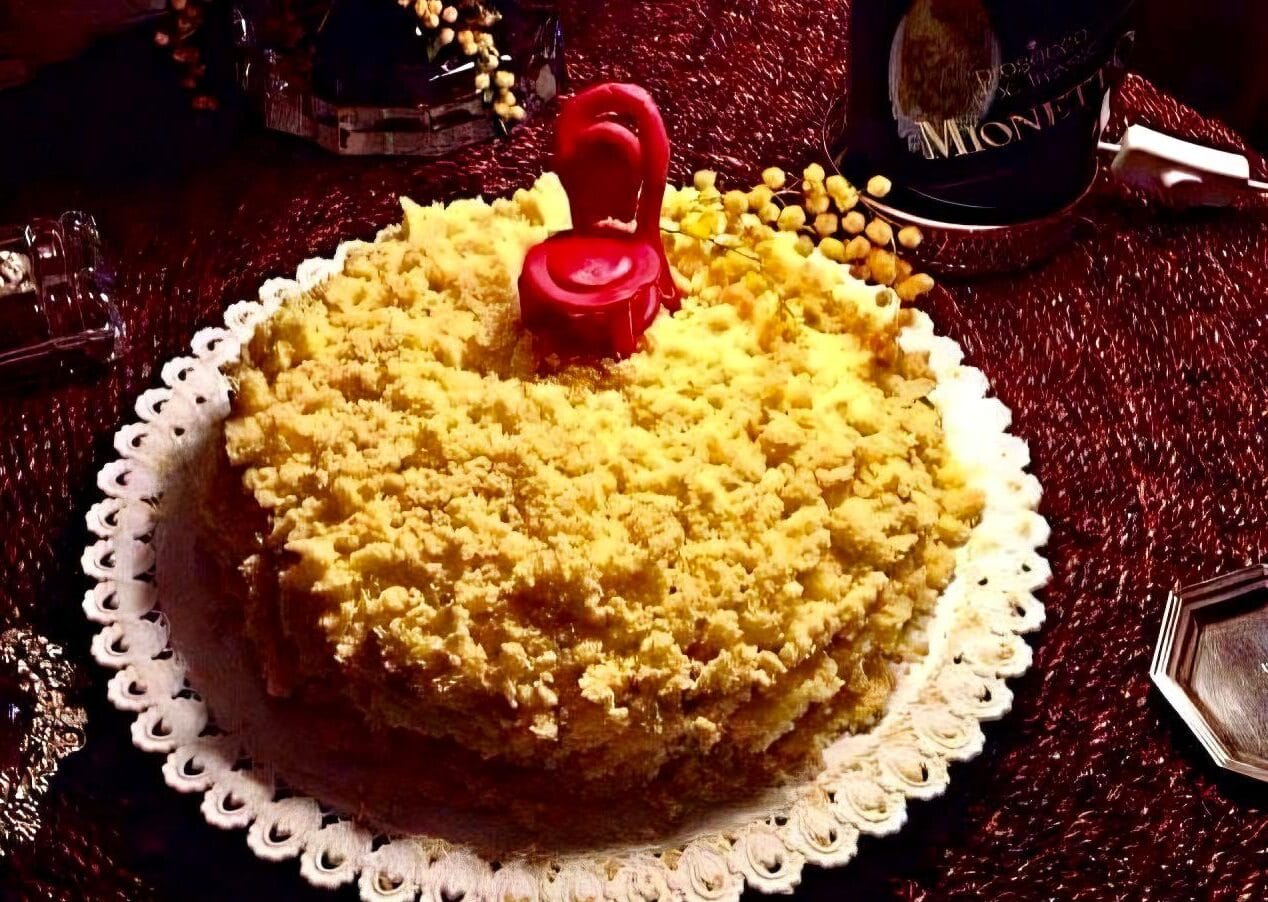 Torta Mimosa con Crema al Limone di Grace