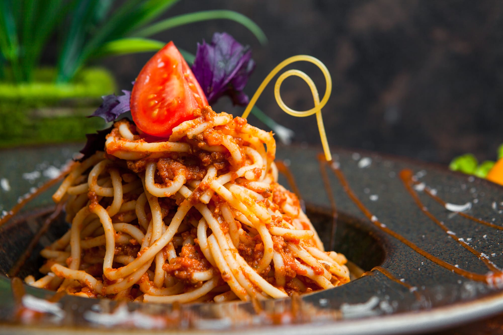 Spaghetti al  fuoco dell etna