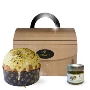 Bauletto Panettone Artigianale e Crema al Pistacchio