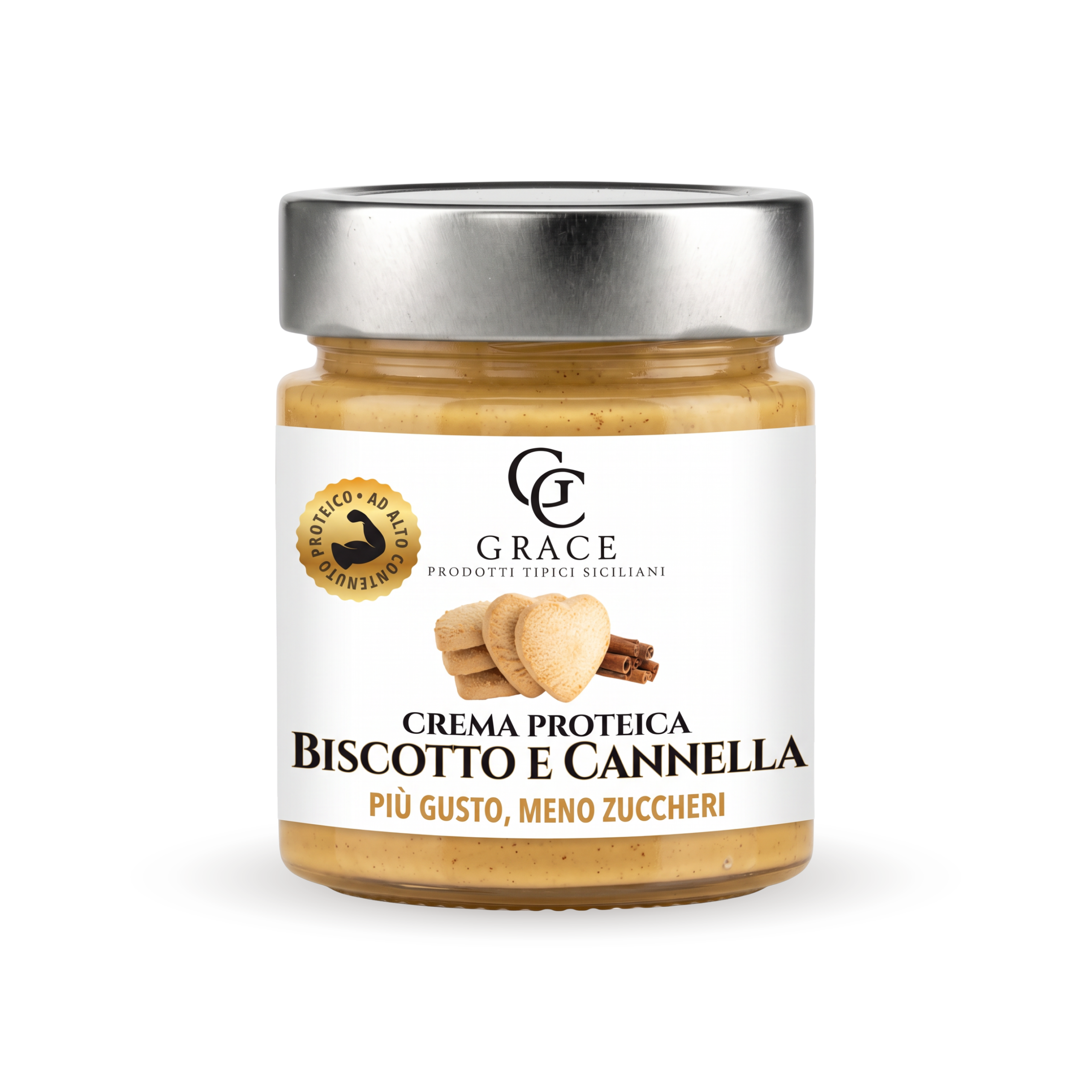 crema biscotto e cannella proteica